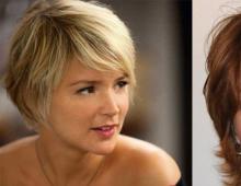 Anti-aging haircuts for women with medium, long, short hair, with or without styling