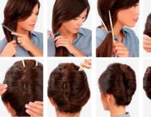 How to do a shell hairstyle: step-by-step instructions In Pin-up style